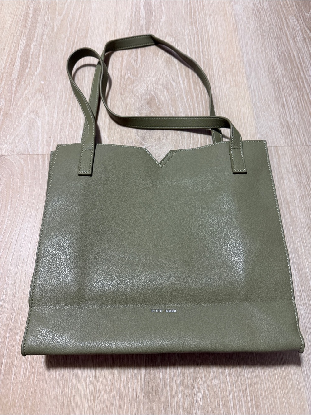 Pixie Mood Olive Green Tote Bag